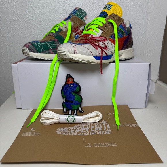 Adidas Sean Wotherspoon Super Earth Mens Shoes Multi Color Casual Sneaker - Picture 3 of 16